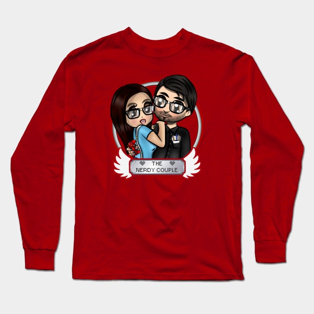 The Nerdy Couple Together Long Sleeve T-Shirt by TheNerdyCouple